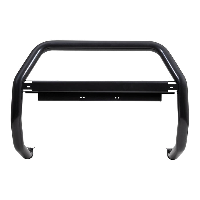 Arb Nudge Bar Front Gray Powdercoat Provision For Driving Lights And Cb Antenna Nudge Bar 3105020