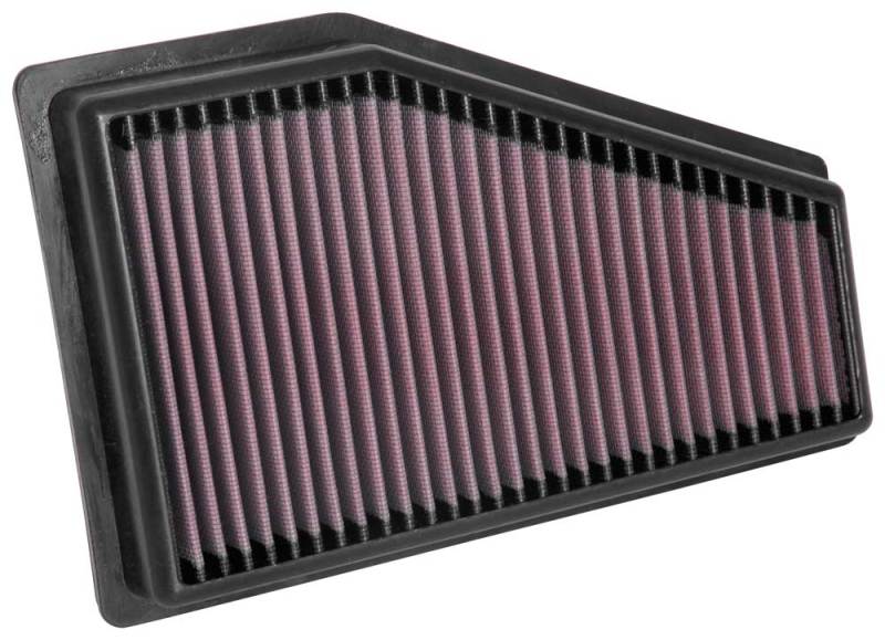 K&N 2019 compatible with Jeep Cherokee L4-2.4L V6-3.2L F/I Replacement Drop In Air Filter 33-5089