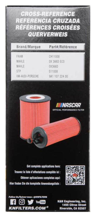 K&N Performance Oil Filter for 09-16 Porsche HP-7036