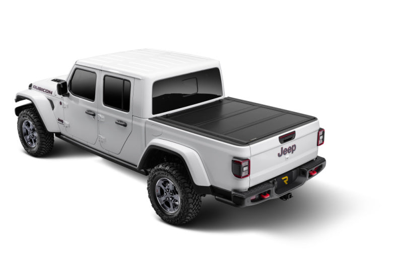 UnderCover 2020 compatible with Jeep Gladiator 5ft Ultra Flex Bed Cover Matte Black Finish UX32010