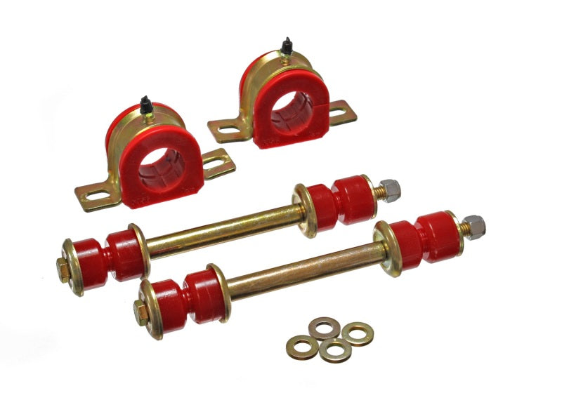 Energy Suspension 01-06 C2500 HD Silverado 2WD Red 36mm Front Sway Bar Bushing Set 3.5213R