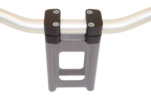 PowerMadd 44257 Universal Oversized (1 1/8") Bar Clamp, Black