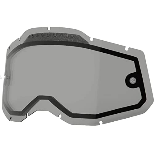 100% Goggle Replacement Lens - Dual Pane Vented - Compatible with Racecraft 2, Accuri 2, and Strata 2 Goggles