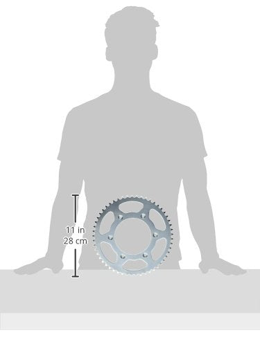 Sunstar 2-355953 53-Teeth 520 Chain Size Rear Steel Sprocket