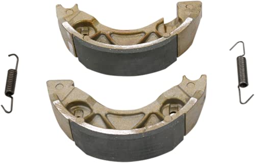 EBC Brakes Standard Brake Shoe Compatible for Kawasaki EN500A Vulcan 1996 Front and Rear