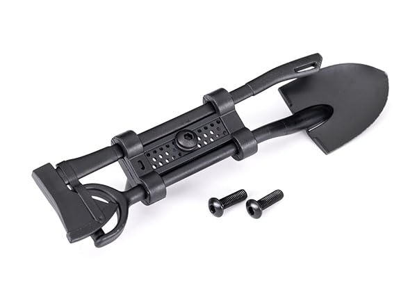 Shovel Axe (Black) With Accessory Mount 8122-BLK