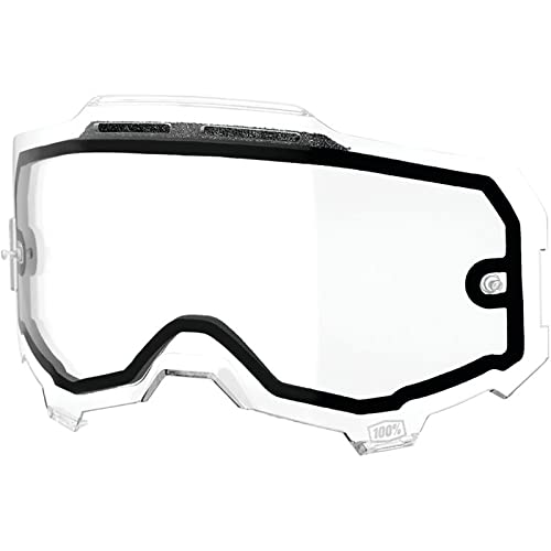 100% ARMEGA Goggle Replacement Lens - Dual Pane - Compatible with ARMEGA Goggles Only