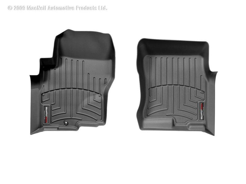 WeatherTech 05+ Compatible with Nissan Frontier Crew Cab Front FloorLiner Black 440471