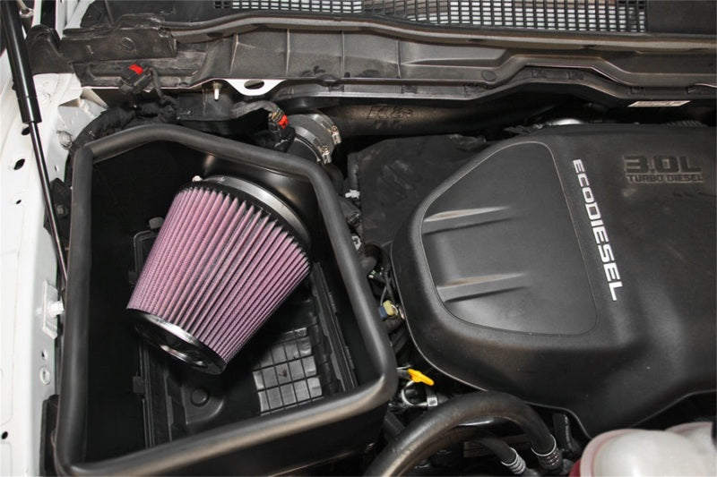 K&N 15-16 Compatible with Dodge Ram 1500 V6-3.0L DSL Performance Intake Kit 57-1571