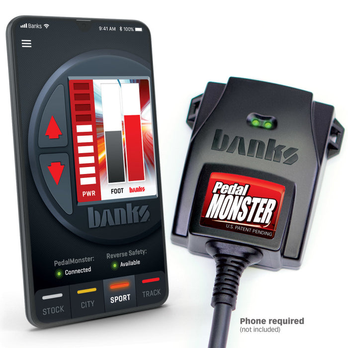 Banks Power Pedal Monster Kit (Stand-Alone) TE Connectivity MT2 6 Way Use w/Phone 64330