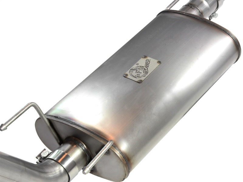 aFe MACH Force XP 3in Cat-Back Stainless Steel Exhaust w/Polished Tip Toyota Tacoma 13-14 4.0L 49-46022-P