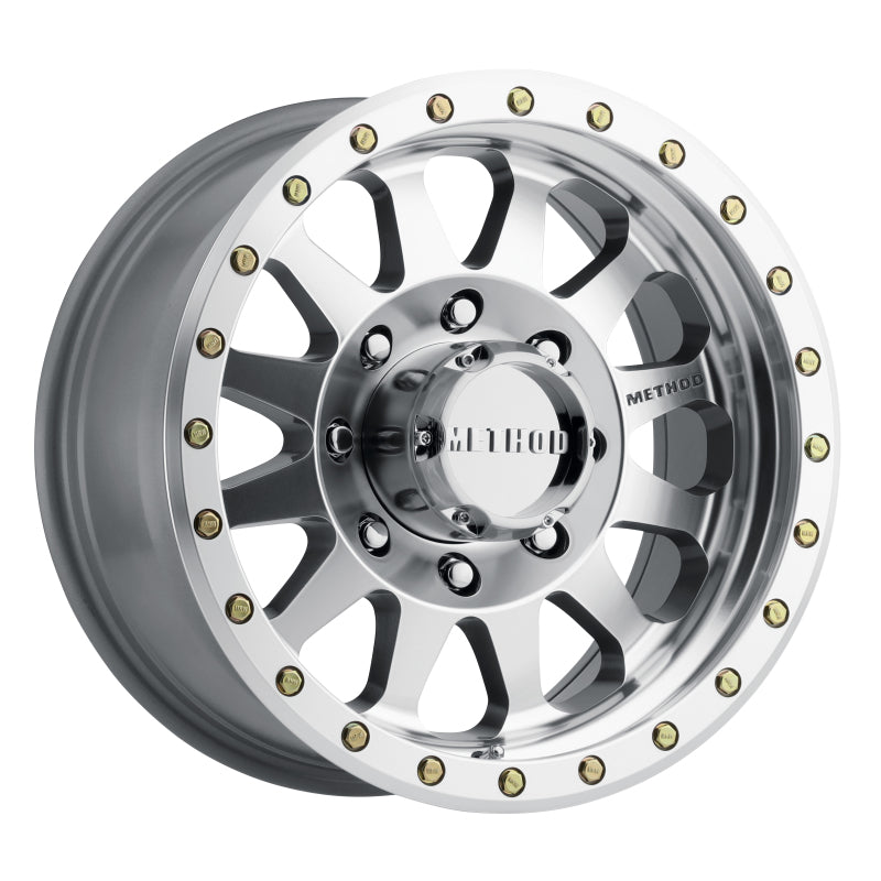 Method MR304 Double Standard 20x10 -18mm Offset 8x6.5 130.81mm CB Machined/Clear Coat Wheel MR30421080318N