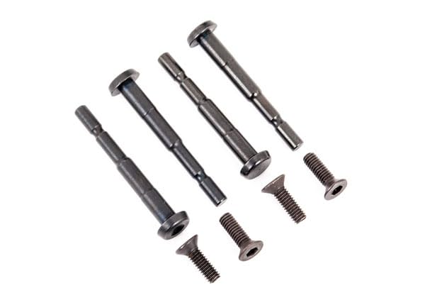 Traxxas 9663 Shock Pins Hardened Steel (Front (2) Rear (2))/ 2.5x8mm CCS (4)