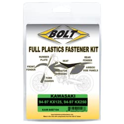 Bolt MC Hardware KAW-9497104 Kawasaki Body Work Fastener Kit