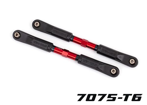 Traxxas Sledget Toe Links ALUMINUM RED