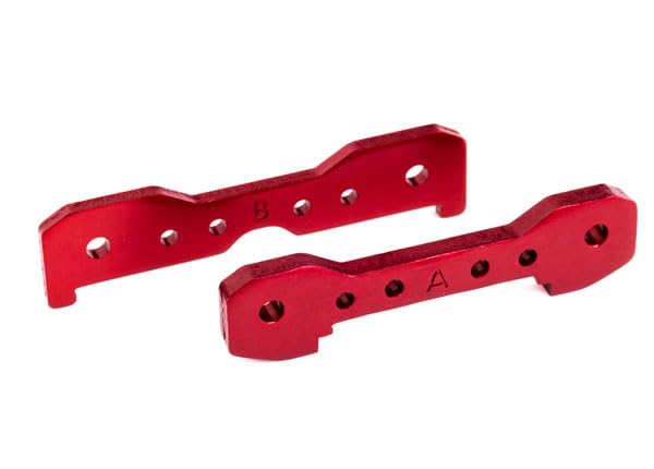 Traxxas 9527R - Front Aluminum Tie Bars Red