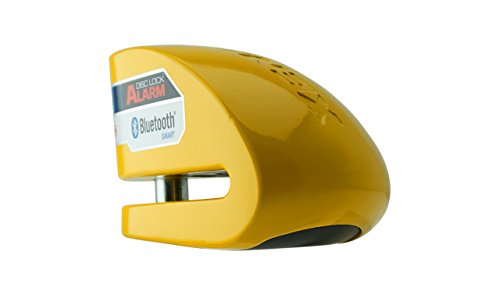 MOTO HEAVEN Xena XX10 Alarm DISC Lock 3.3 X 2.4 (Yellow) 56-9668