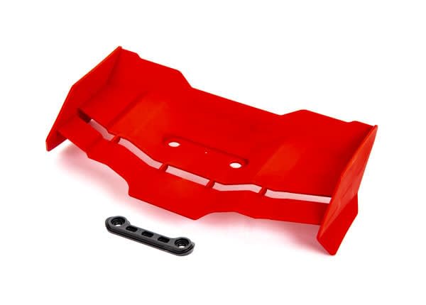 Traxxas Sledge Rear Wing (Red) TRA9517R