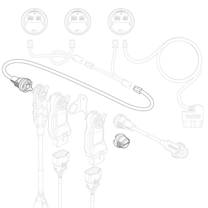 Banks Power iDash 1.8 DataMonster / Super Gauge B-Bus Starter Kit 66556