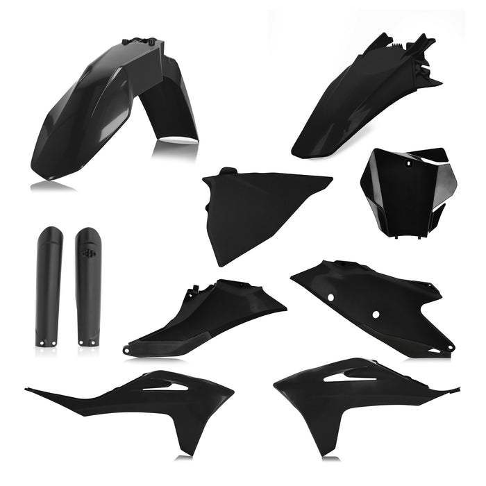 Acerbis Full Plastic Kits For Gas Gas - Black (2872790001)