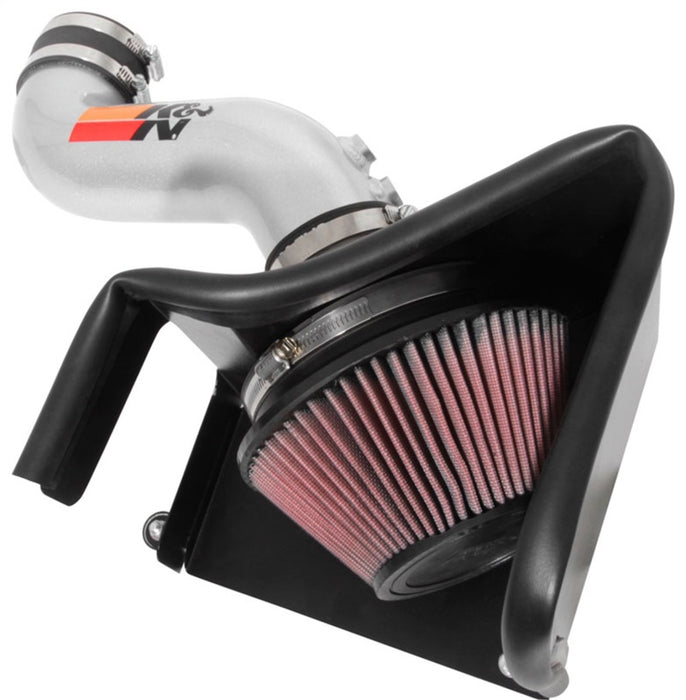 K&N 15-18 Hyundai Sonata L4-2.4L F/I Silver Typhoon Short Ram Intake 69-5321TS