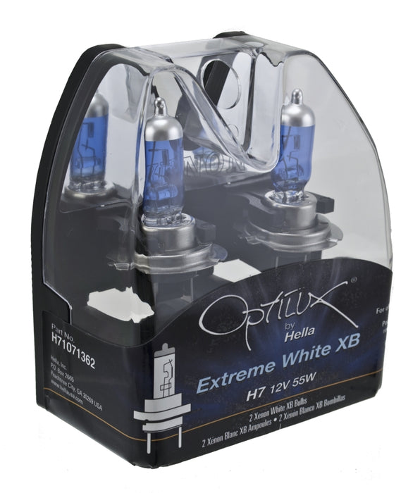 Hella Optilux 12V/55W H7 Extreme Blue Bulb (Pair) H71071362