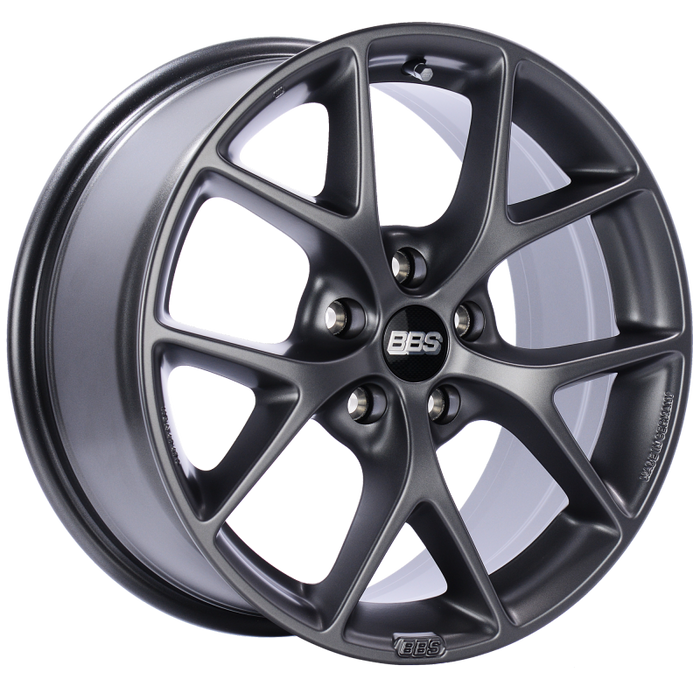 BBS SR 17x8 5x120 ET30 CB72.5 Satin Grey Wheel SR001SG