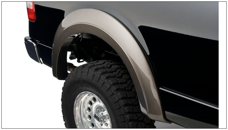 Bushwacker 04-08 Ford F-150 Styleside Extend-A-Fender Style Flares 4pc 66.0/78.0/96.0in Bed Black 20915-02