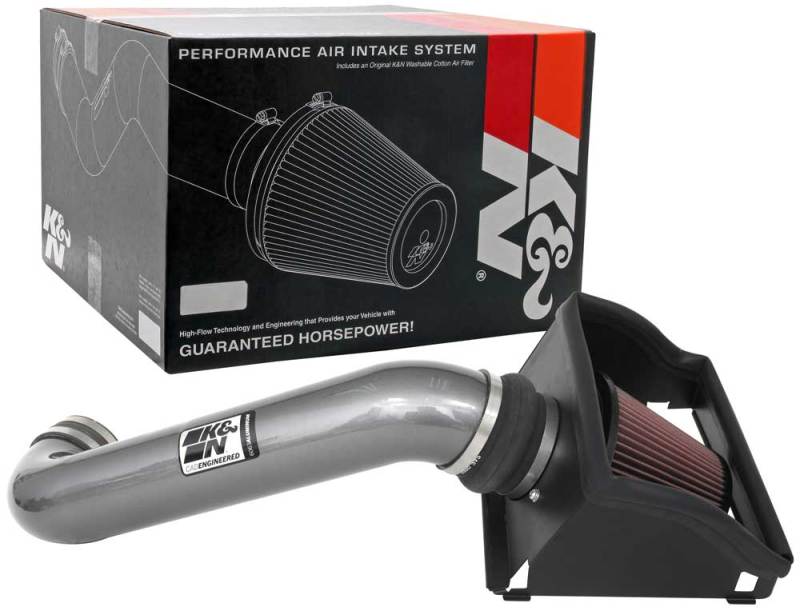 K&N 2021+ Ford F-150 V8-5.0L F/I High Flow Performance Intake Kit 77-2616KC