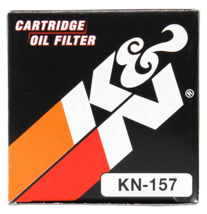 K&N Motorcycle Oil Filter: High Performance, Premium, Designed to be used with Synthetic or Conventional Oils: Fits Select KTM, Polaris Vehicles, KN-157