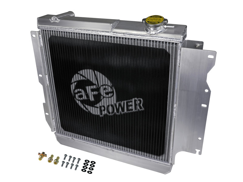 aFe BladeRunner Street Series Tube & Fin Aluminum Radiator compatible with Jeep Wrangler (TJ) L6-4.0L 46-52101