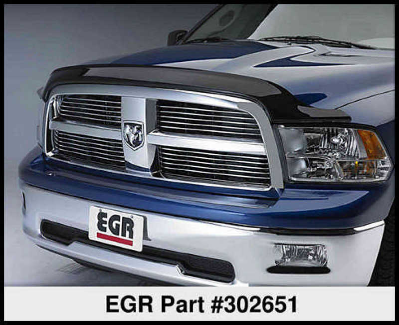 EGR 09+ Compatible with Dodge Ram Pickup Superguard Hood Shield (302651) 302651