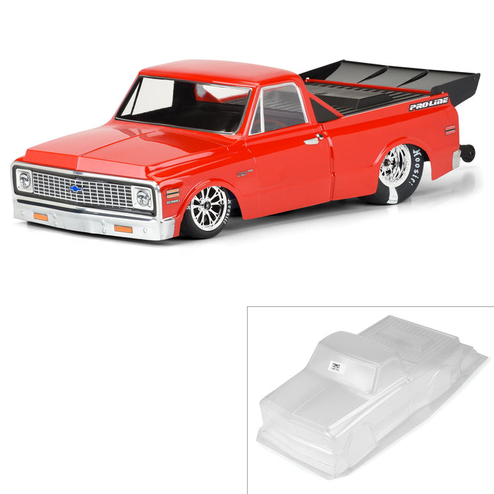 Pro-Line Racing 1972 Chevy C-10 Clear Body PRO355700 Car/Truck Bodies wings & Decals