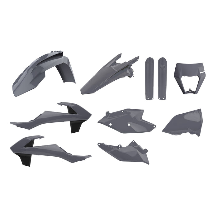 Polisport Complete Enduro Plastic Kit (NARDO GREY) For 17-18 KTM 300XCW