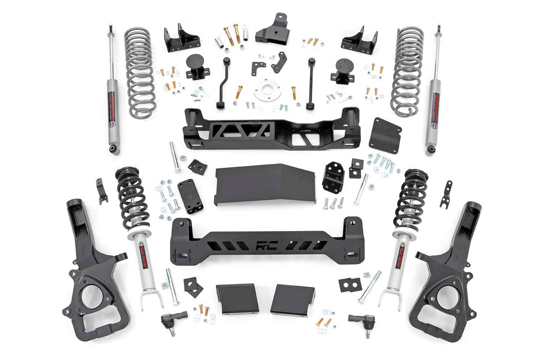 Rough Country 6 Inch Lift Kit N3 Struts Dual Rate Coils Ram 1500 4Wd (19-23) 33431