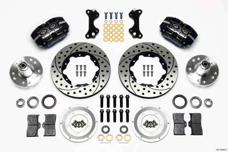 Wilwood Dynapro Dust-Boot Front Kit 11.00in Drilled WWE ProSpindle 140-13345-D