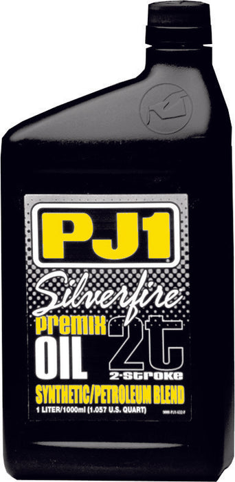 PJ1 6-32-1L Silverfire 2-Stroke Synthetic Blend Oil, 1 L