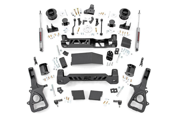 Rough Country 5 Inch Lift Kit 22Xl Air Ride Fits RAM 1500 4WD (2019-2023) 34430A