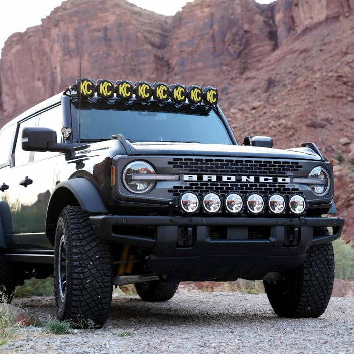 KC HiLiTES 21+ Ford Bronco 39in. Gravity LED Pro6 Light Bar Kit Front Bumper 91341