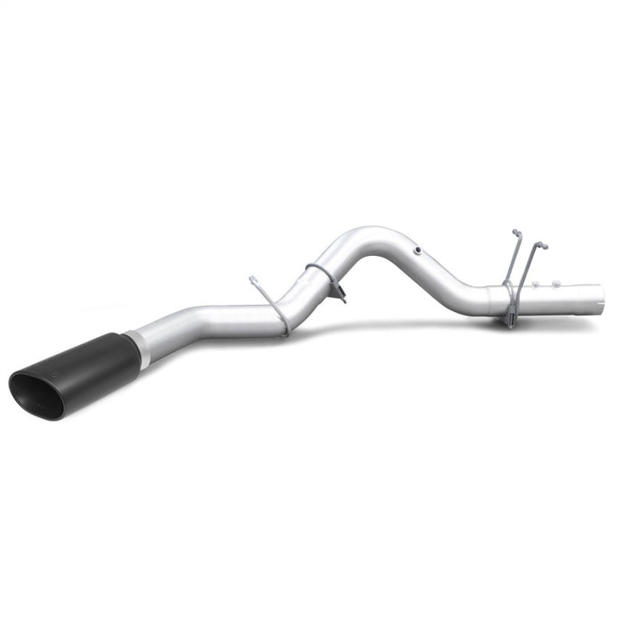 Banks Power 17+ GM Duramax L5P 2500/3500 Monster Exhaust System SS Single Exhaust w/ Black Tip 48947-B