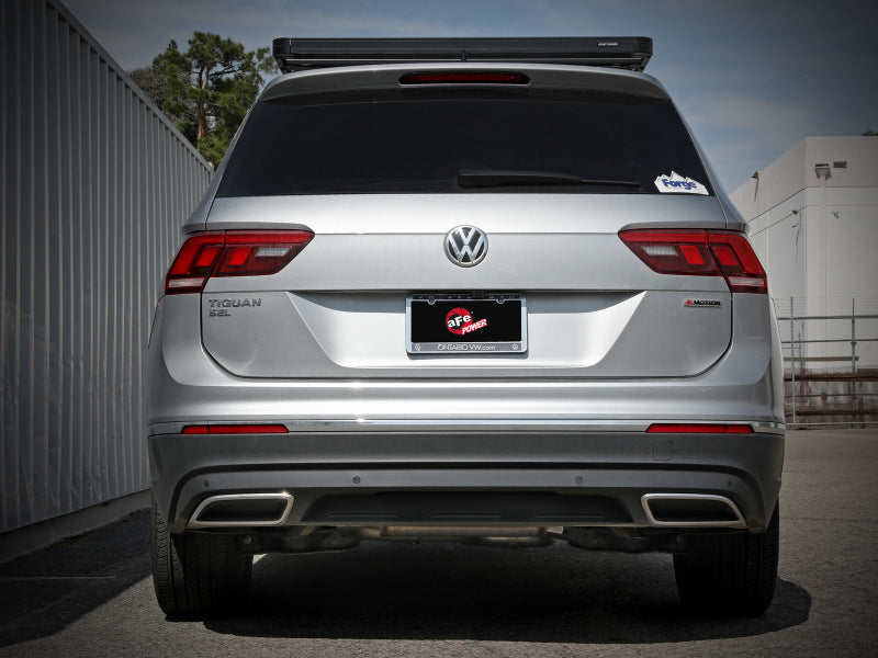 aFe MACH Force-Xp 3in 2 1/2in SS Cat Back Exhaust System VW Tiguan 18-22 2.0 110in Wheelbase (AWD) 49-36449