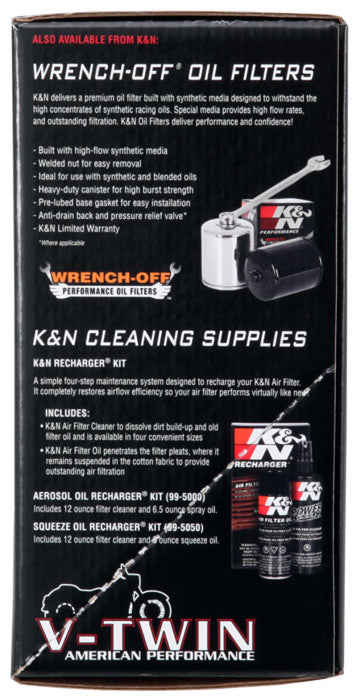 K&N RK-3946 Intake System (Harley Davidson),CHROME, Red