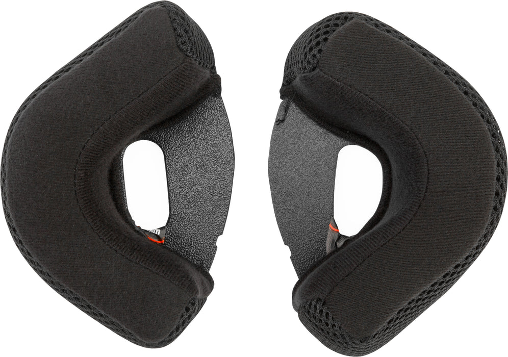 GMAX OF-2 40MM Youth Cheek Pads Street Motorcycle Helmet Accessories - Black/Small