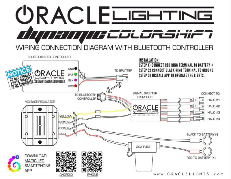 Oracle 17-21 Can-Am Maverick X3 Dynamic DRL Upgrade Kit ColorSHIFT Dynamic SEE WARRANTY 2608-332