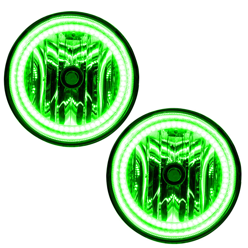 Oracle Lighting 07-13 Toyota Tundra Pre-Assembled LED Halo Fog Lights -Green SEE WARRANTY 7095-004