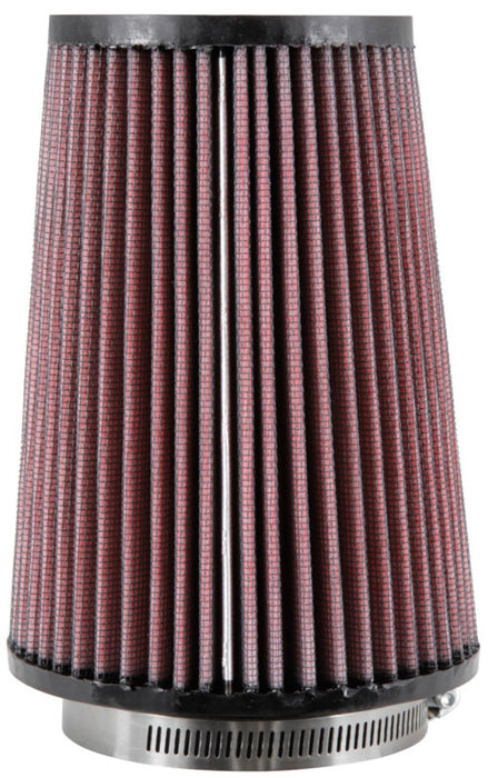 K&N Universal Rubber Filter Round Tprd 3.313in Flange ID x 4.75in Base OD x 3.5in Top OD x 6.5in H RU-2710