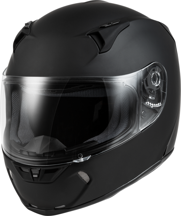 Fly Racing 73-8352S Revolt Solid Helmet Ece Matte Black Sm