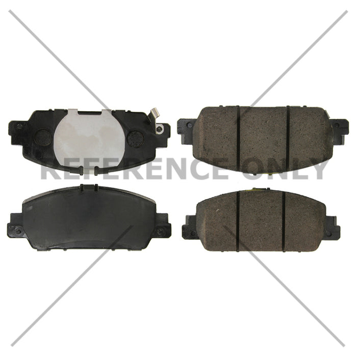 StopTech Sport Performance 13-17 Honda Accord Front Brake Pads 309.1654