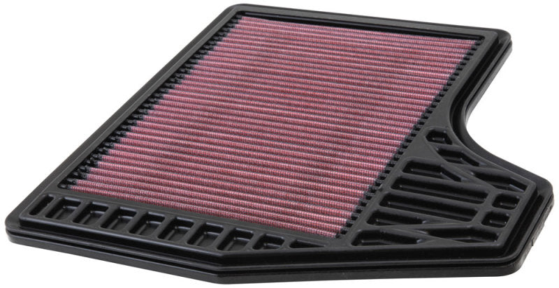 K&N Replacement Filter 11.438in O/S Length x 11.375in O/S Width x 1in H for 13 Compatible with Nissan Altima 2.5L 33-2478