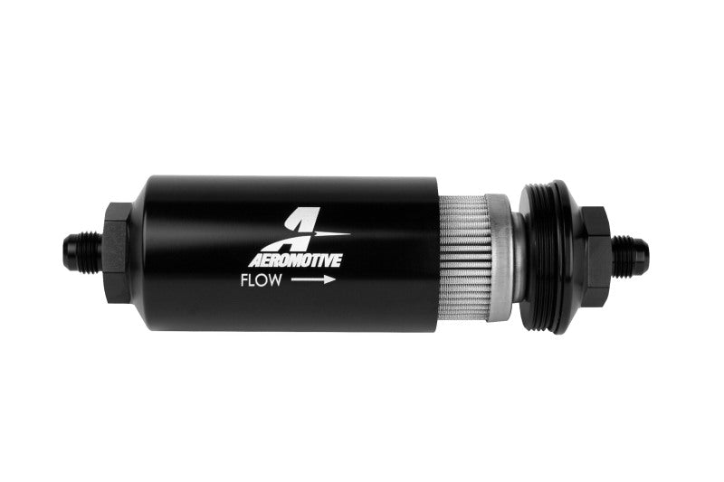 Aeromotive In-Line Filter (AN-06 Male) 100 Micron Stainless Steel Element 12349